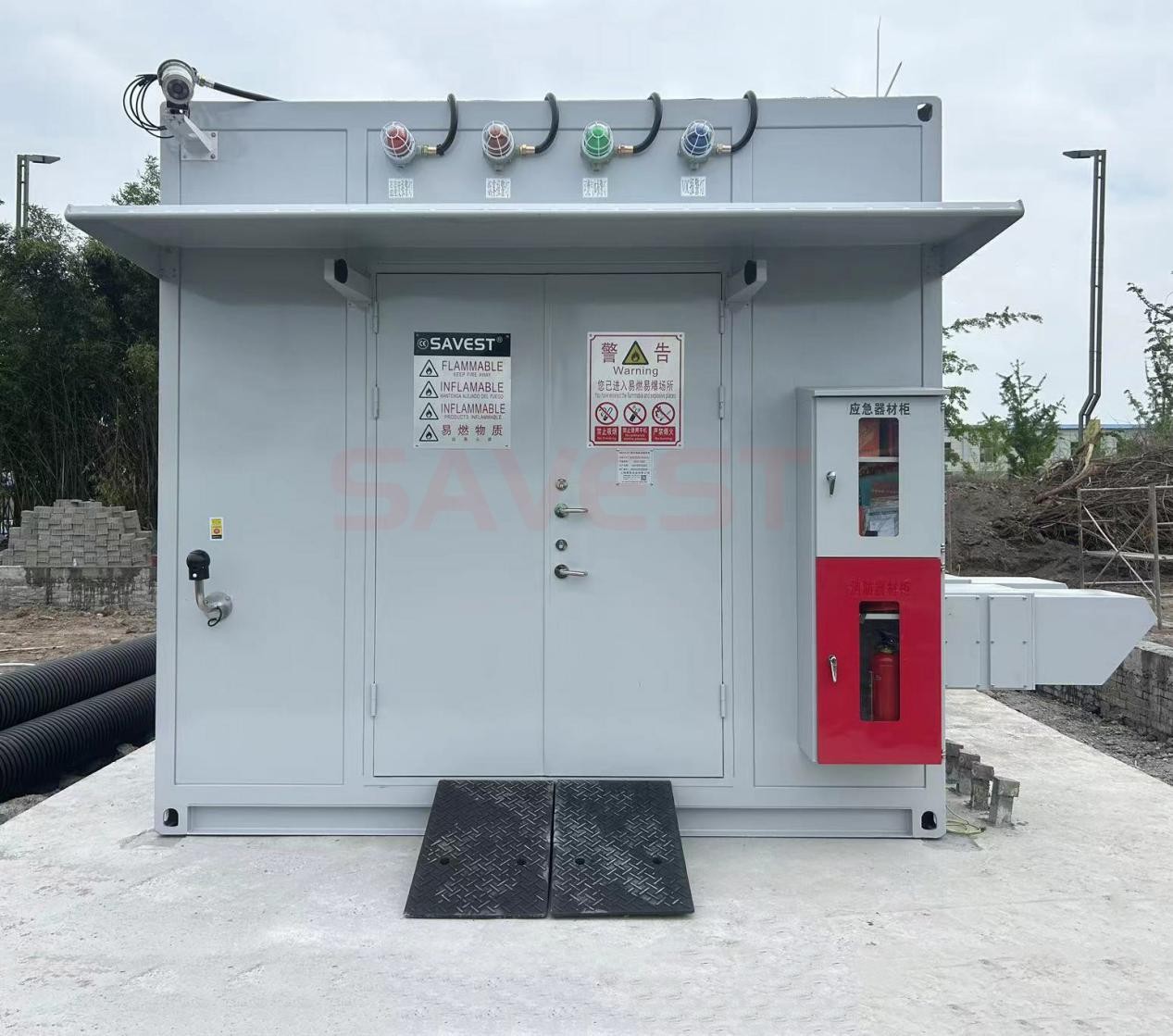 锂电池防火防爆柜