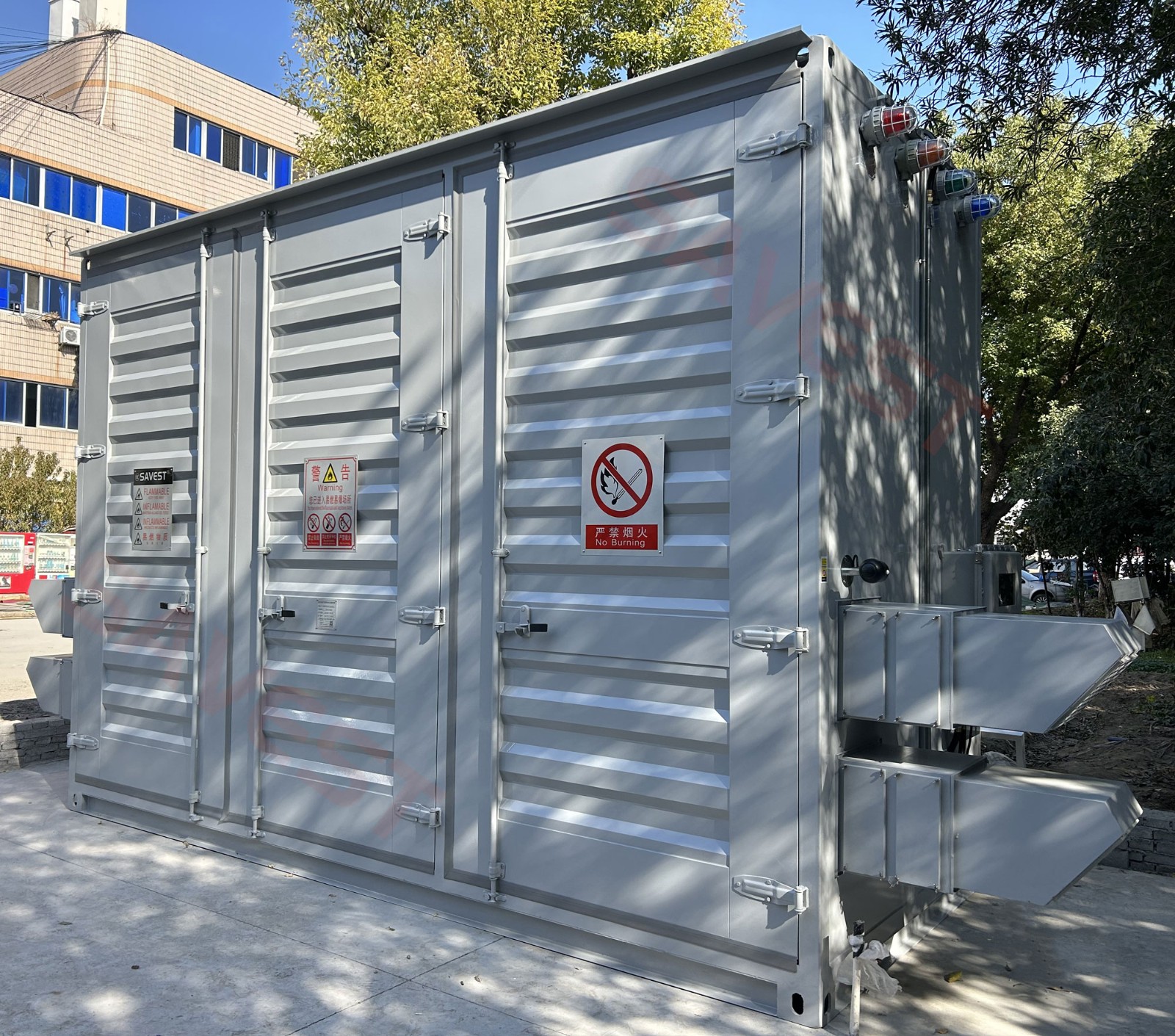 层架式室外危化品暂存柜